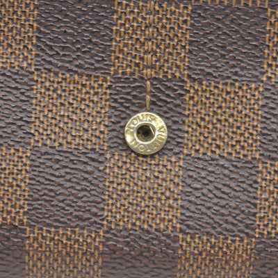 $775 Louis Vuitton Damier Ebene Sarah Wallet NM CONSIGNMENT