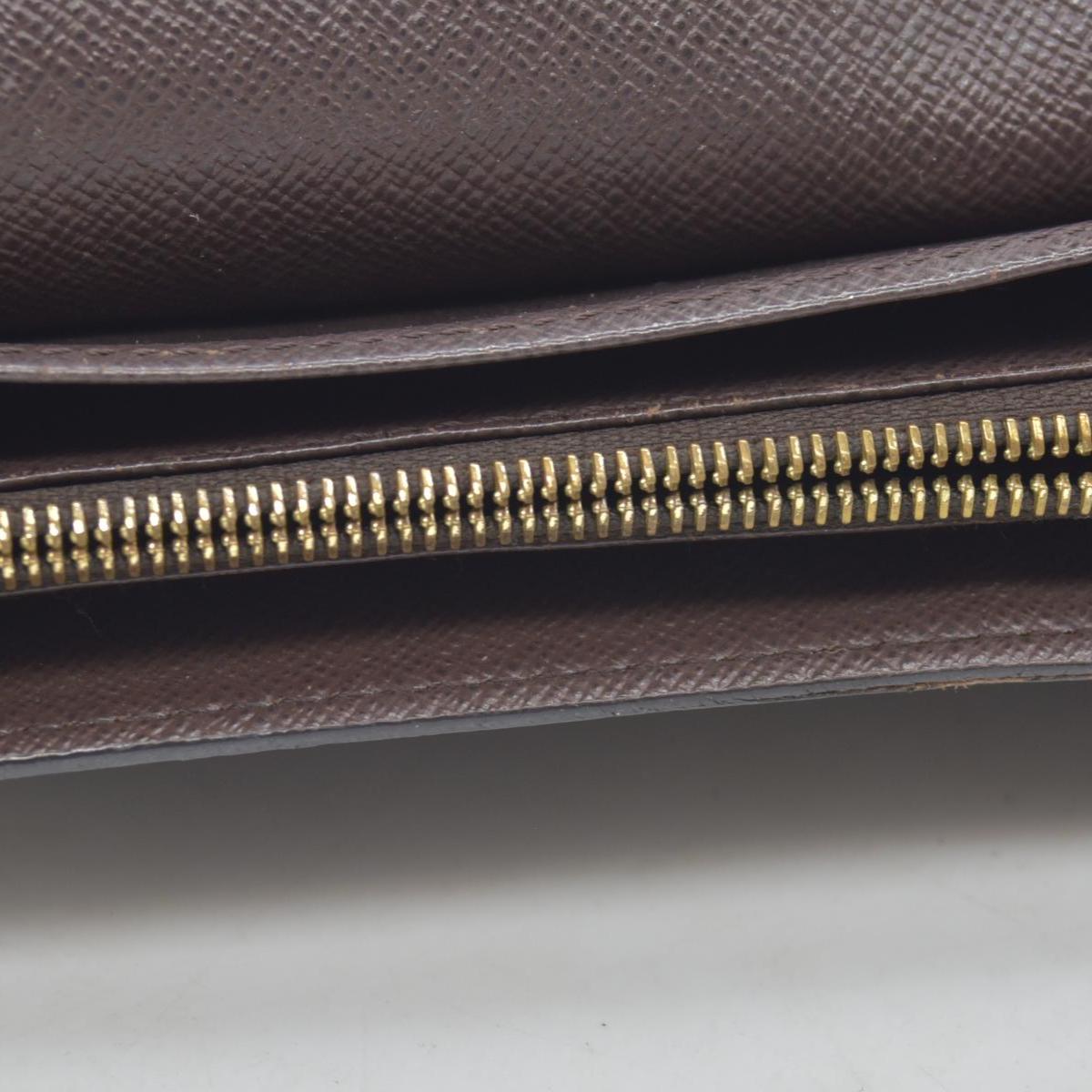 $775 Louis Vuitton Damier Ebene Sarah Wallet NM CONSIGNMENT