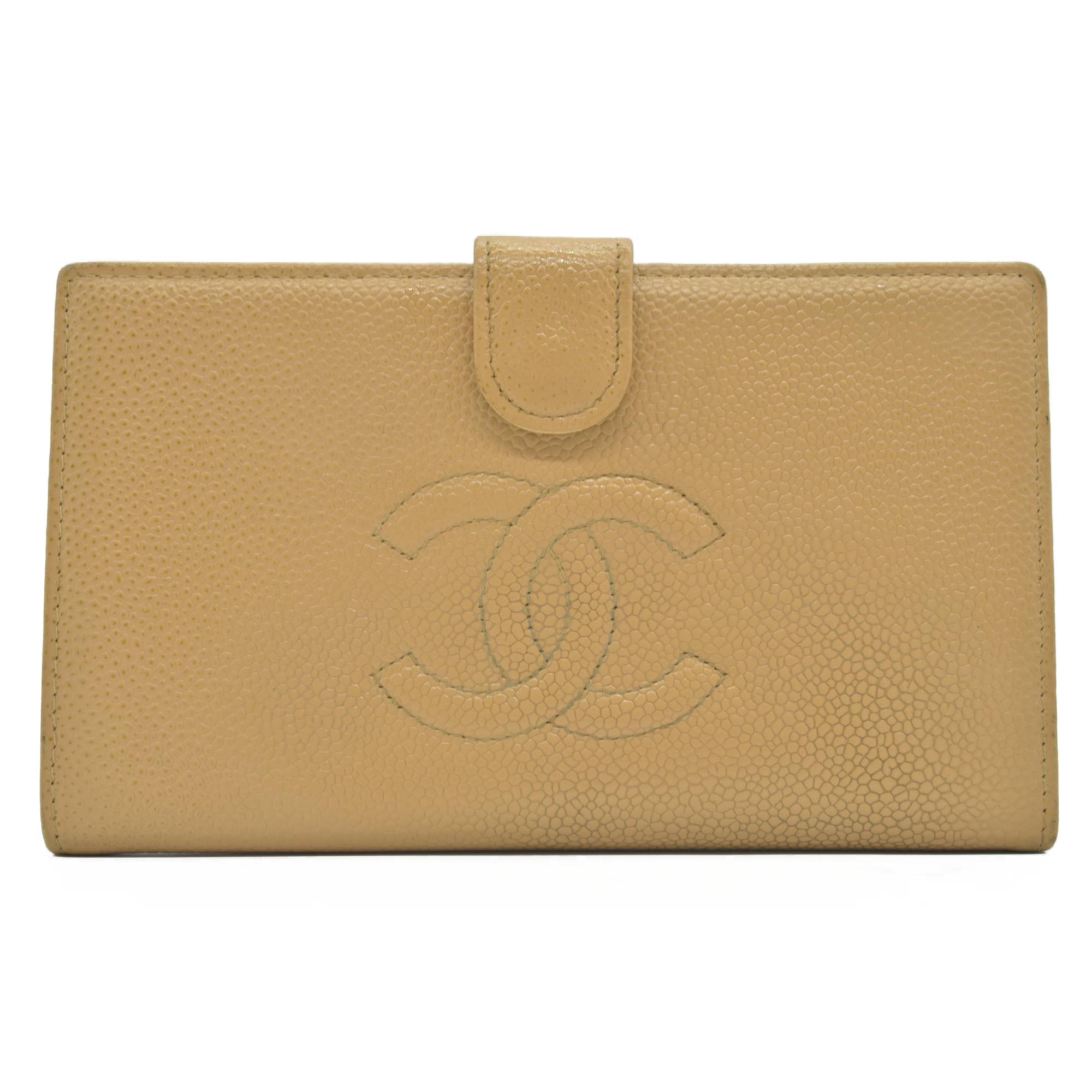 $875 Chanel Wallet Purse Coin purse COCO Beige CONSIGNMENT