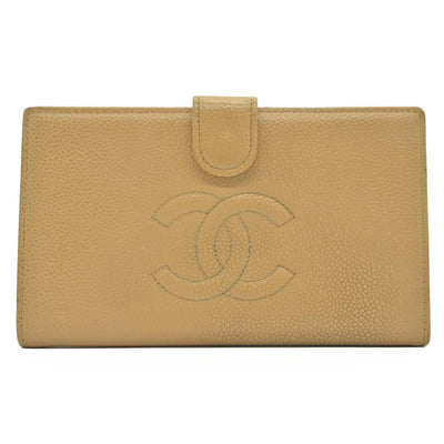 $875 Chanel Wallet Purse Coin purse COCO Beige CONSIGNMENT