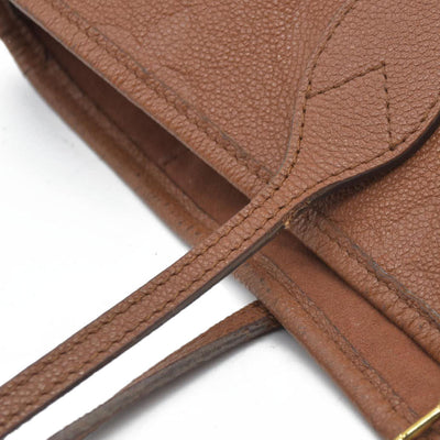 Louis Vuitton Empreinte Monogram Giant Neverfull MM Cognac