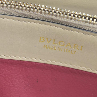 $840 Bvlgari Serpenti leather wallet CONSIGNMENT