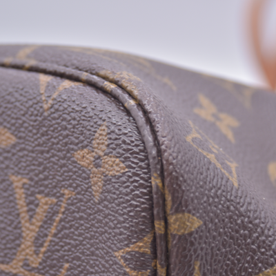 $2800 2015 Louis Vuitton Monogram Saint Barth V Neverfull MM Light Pink