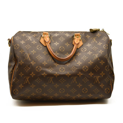 Louis Vuitton  Monogram Speedy Bandouliere 35 DU1111