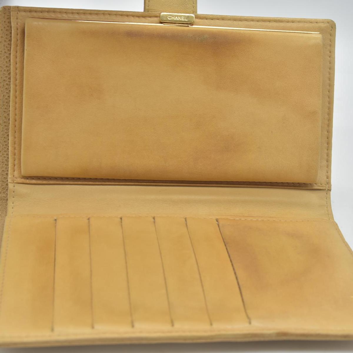 $875 Chanel Wallet Purse Coin purse COCO Beige CONSIGNMENT
