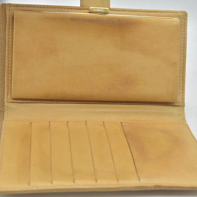 $875 Chanel Wallet Purse Coin purse COCO Beige CONSIGNMENT