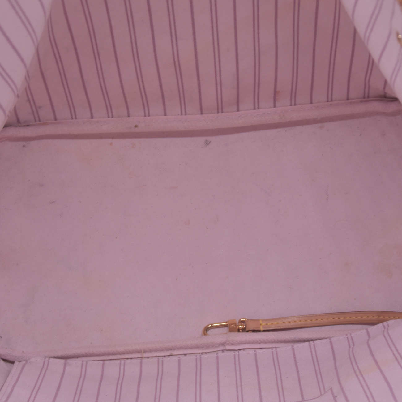 $2800 2015 Louis Vuitton Monogram Saint Barth V Neverfull MM Light Pink
