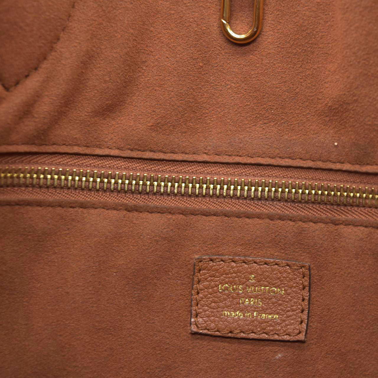 Louis Vuitton Empreinte Monogram Giant Neverfull MM Cognac