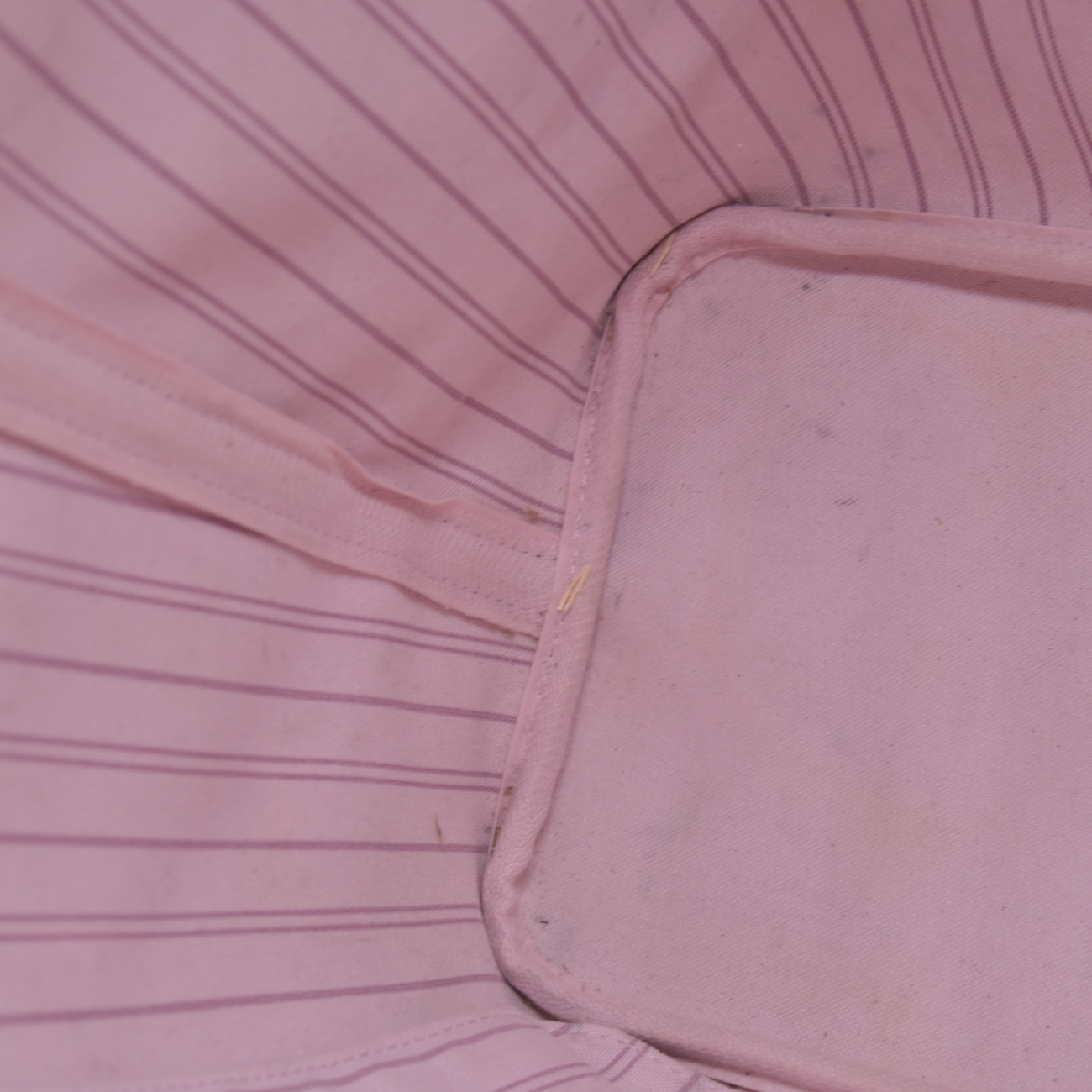 $2800 2015 Louis Vuitton Monogram Saint Barth V Neverfull MM Light Pink