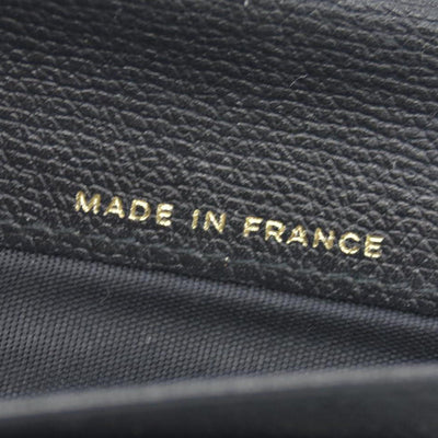 $925 Chanel  Interlocking CC Logo Leather Wallet CONSIGNMENT