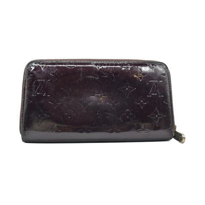 $1110 2008 Louis Vuitton Monogram Vernis Zippy Organizer Wallet CONSIGNMENT CA3098