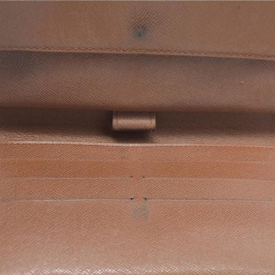 AUCTION $720 Louis Vuitton Monogram Porte Tresor International Trifold Long Wallet TH0014