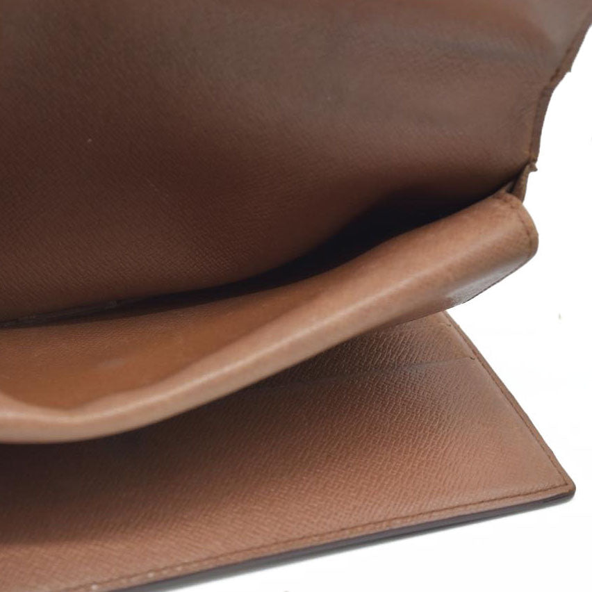 AUCTION $720 Louis Vuitton Monogram Porte Tresor International Trifold Long Wallet TH0014