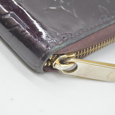 $1110 2008 Louis Vuitton Monogram Vernis Zippy Organizer Wallet CONSIGNMENT CA3098