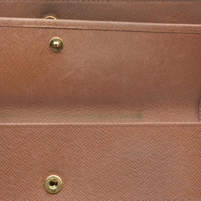 $720 Louis Vuitton Monogram Porte Tresor International Trifold Long Wallet TH1917