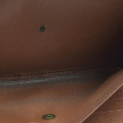 AUCTION $720 Louis Vuitton Monogram Porte Tresor International Trifold Long Wallet TH0014