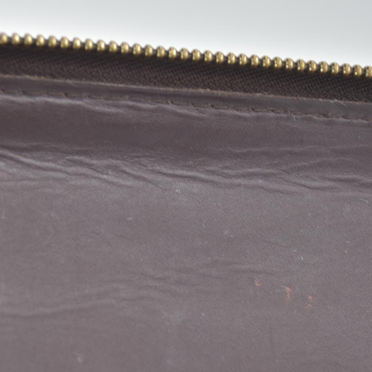 $1110 2008 Louis Vuitton Monogram Vernis Zippy Organizer Wallet CONSIGNMENT CA3098
