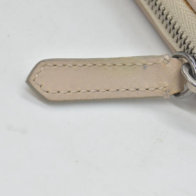 $680 Burberry Smoked Check Super Nova Check Pattern Continental Wallet CONSIGNMENT