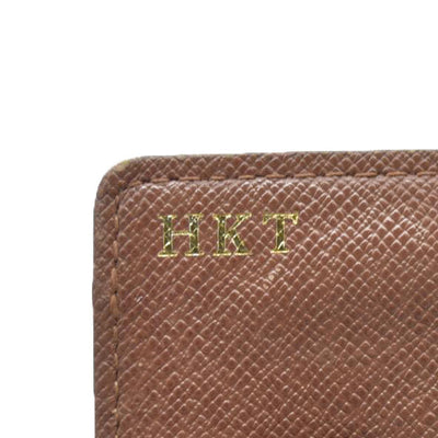 $720 Louis Vuitton Monogram Portefeiulle Sarah Long Bifold Wallet Brown CA0049