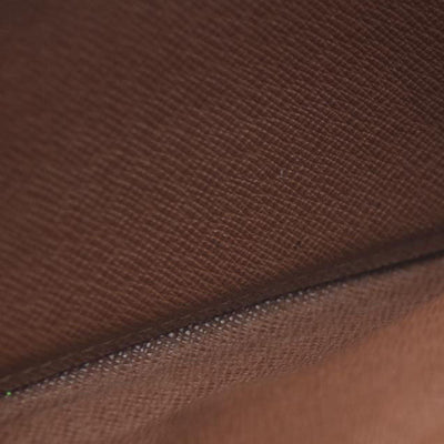 $720 Louis Vuitton Monogram Portefeiulle Sarah Long Bifold Wallet Brown CA0049