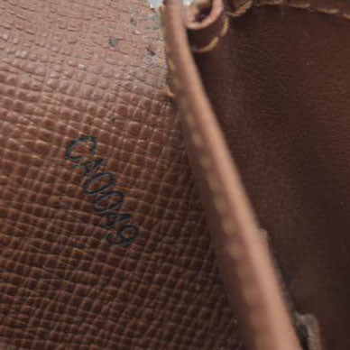 $720 Louis Vuitton Monogram Portefeiulle Sarah Long Bifold Wallet Brown CA0049