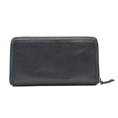 $650 Balenciaga Leather Continental Wallet CONSIGNMENT
