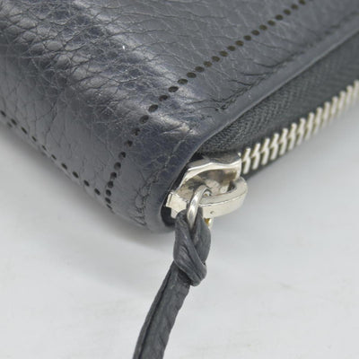 $650 Balenciaga Leather Continental Wallet CONSIGNMENT