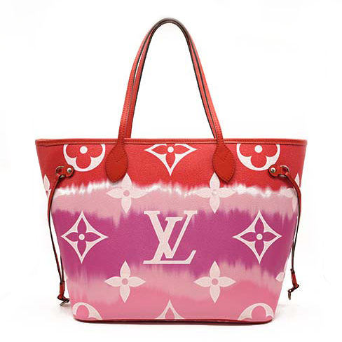 Louis Vuitton Monogram V Tote MM Cherry Red