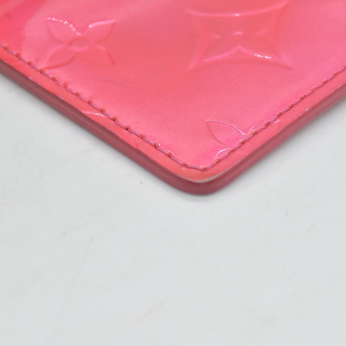 $490 Louis Vuitton Vernis Key Pouch Framboise CONSIGNMENT