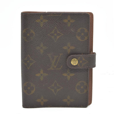 $505 Louis Vuitton  Monogram Small Ring Agenda Cover CA1919