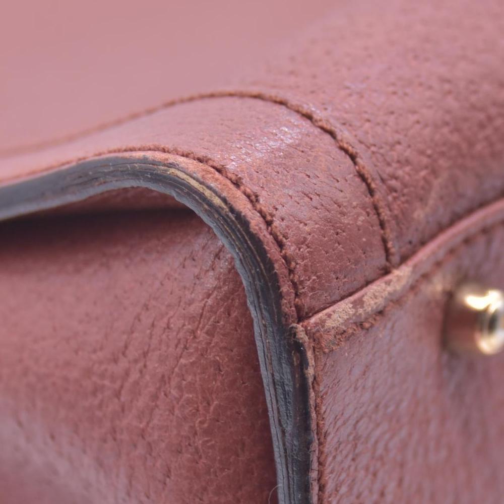 $2500 Gucci Wonka Grain Calfskin Medium Diana Tote Bag Cuir CONSIGNMENT