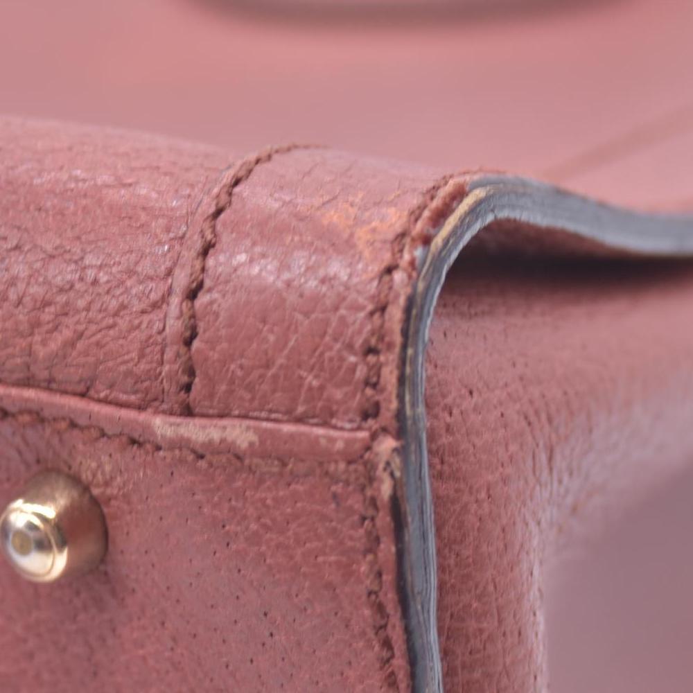 $2500 Gucci Wonka Grain Calfskin Medium Diana Tote Bag Cuir CONSIGNMENT