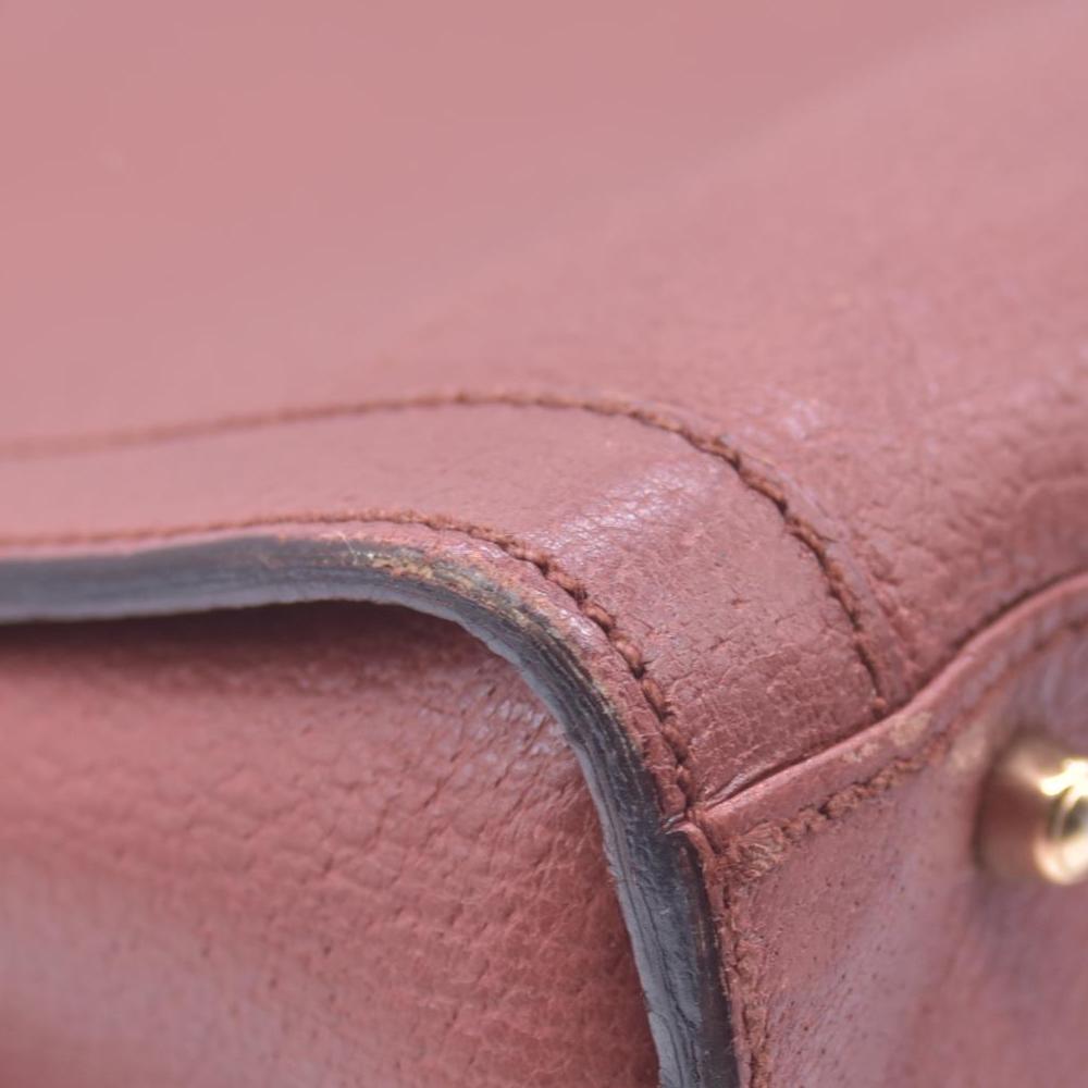$2500 Gucci Wonka Grain Calfskin Medium Diana Tote Bag Cuir CONSIGNMENT