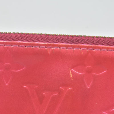 $490 Louis Vuitton Vernis Key Pouch Framboise CONSIGNMENT