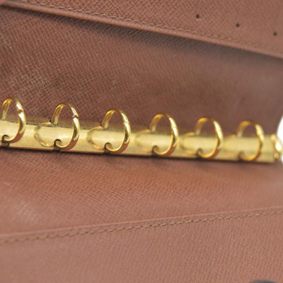 $505 Louis Vuitton  Monogram Small Ring Agenda Cover CA1919