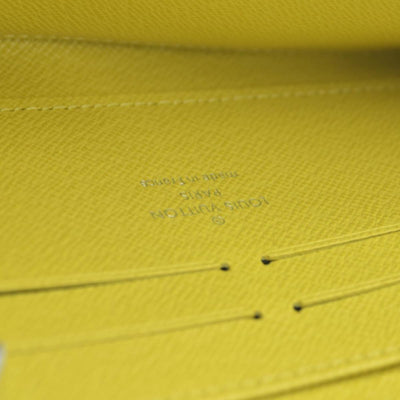 $1040 2013 Louis Vuitton Epi Leather Zippy Wallet Yellow CONSIGNMENT MI4143