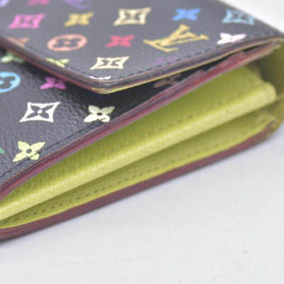 $850 2011 Louis Vuitton Monogram Multicolor Portefeiulle Sarah Long Bifold Wallet CA3171 CONSIGNMENT