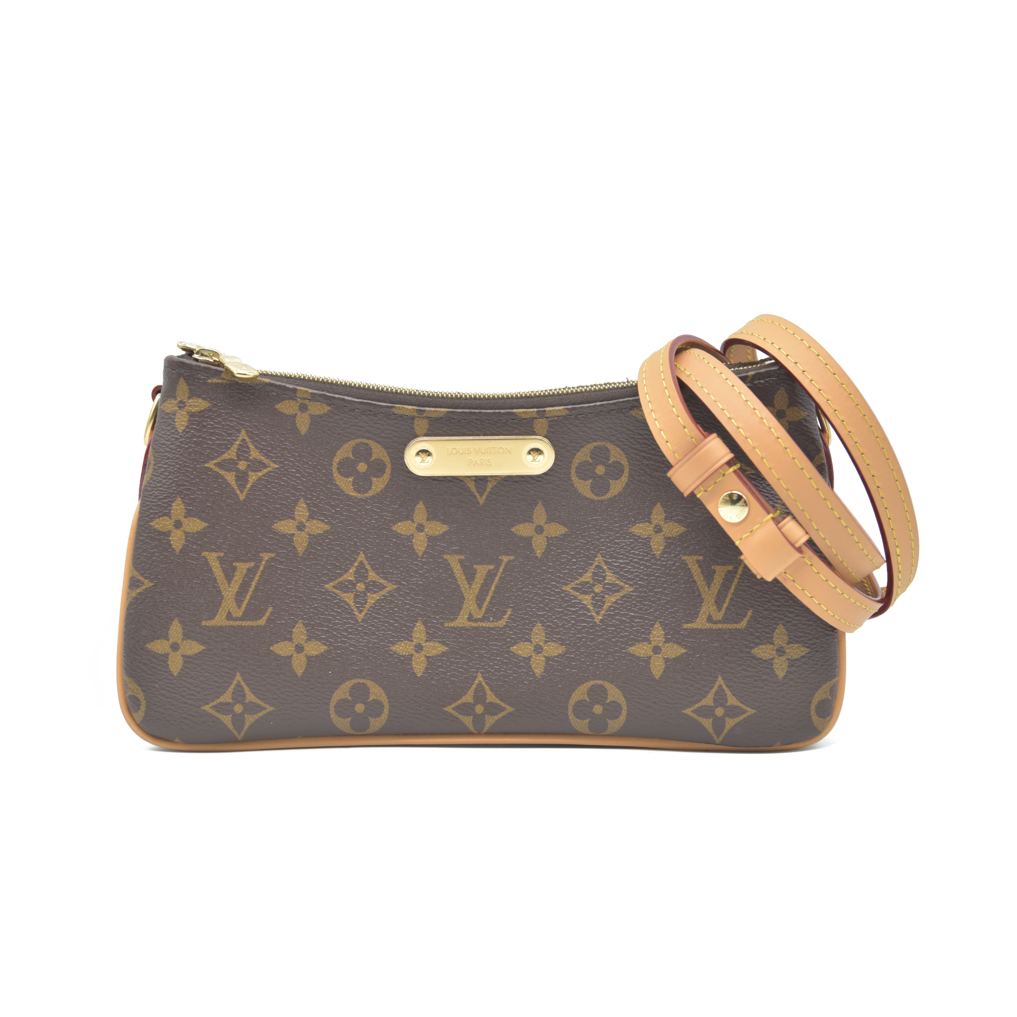 $1890 Louis Vuitton Monogram Liv Pochette RFID