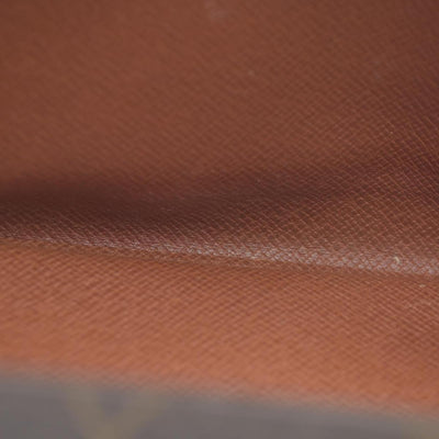 $775 Louis Vuitton Monogram Portefeiulle Sarah Long Bifold Wallet Brown CONSIGNMENT