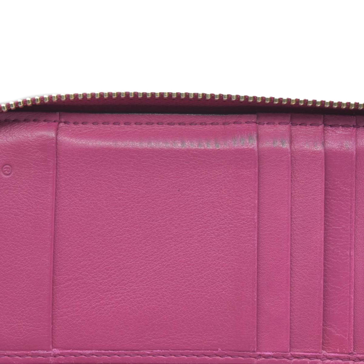 Gucci Patent Soho Zip Around Wallet Bright Bougainvillea CONSIGNMENT