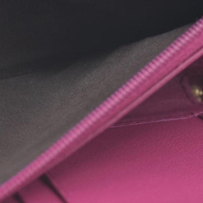 Gucci Patent Soho Zip Around Wallet Bright Bougainvillea CONSIGNMENT