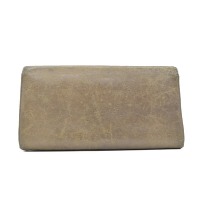 Balenciaga Agneau Classic Hardware Money Wallet Beige Nougatine CONSIGNMENT