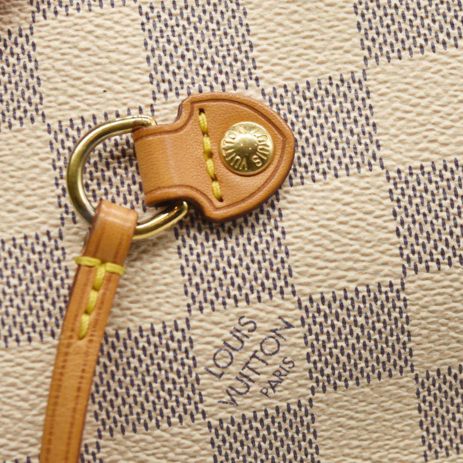 LOUIS VUITTON Damier Azur Neverfull MM AR4105