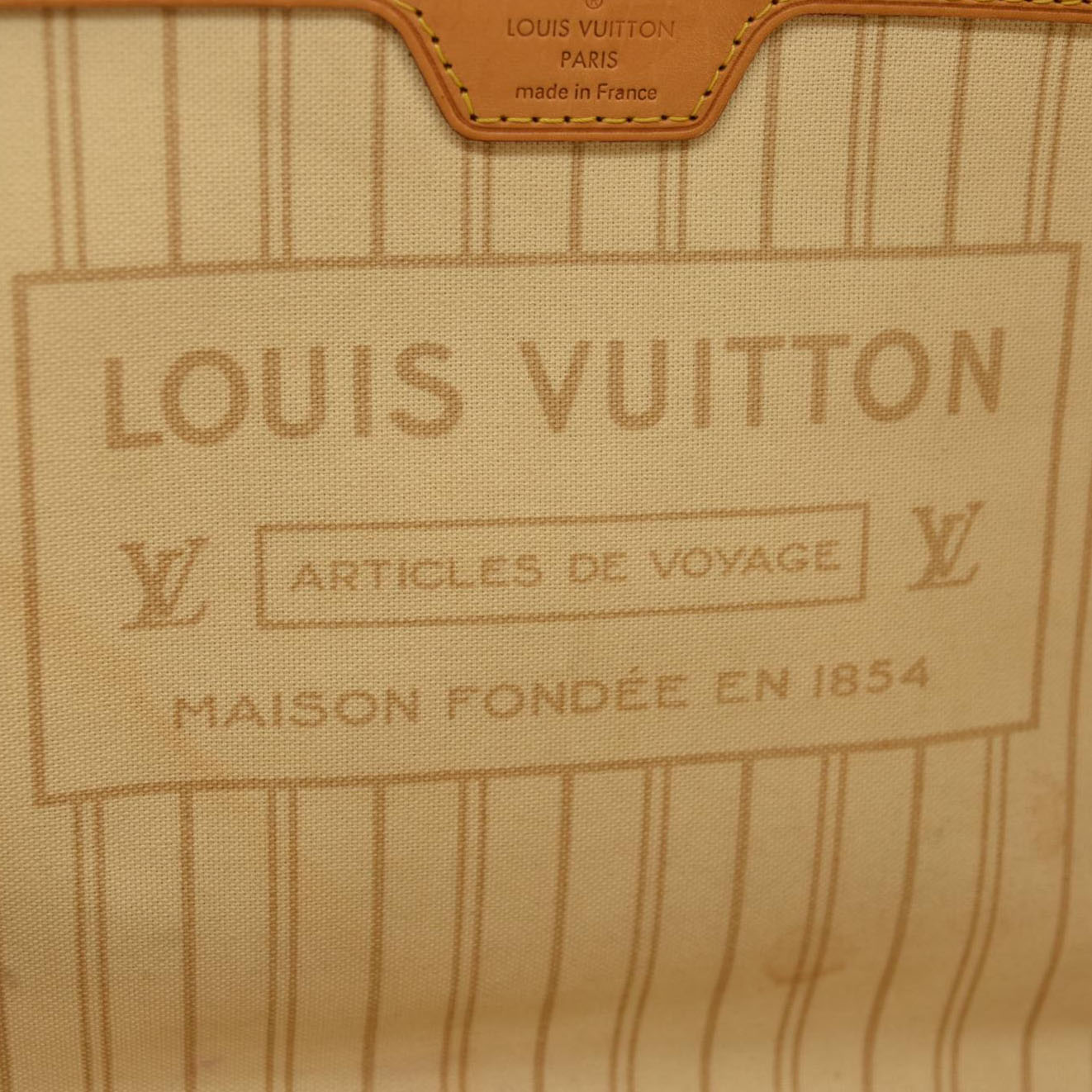 LOUIS VUITTON Damier Azur Neverfull MM AR4105