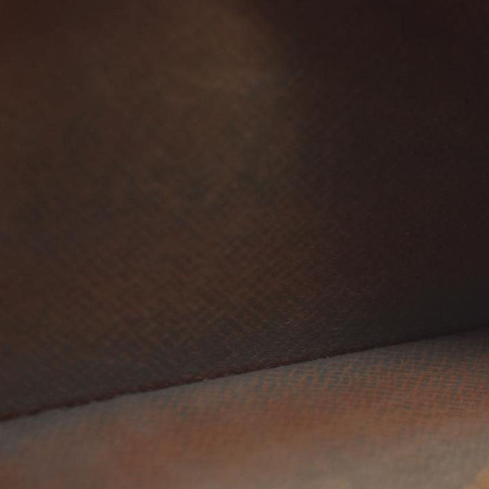 AUCTION $610 Louis Vuitton Monogram Porte Monnaie Zip Bifold Wallet Brown 8903AN