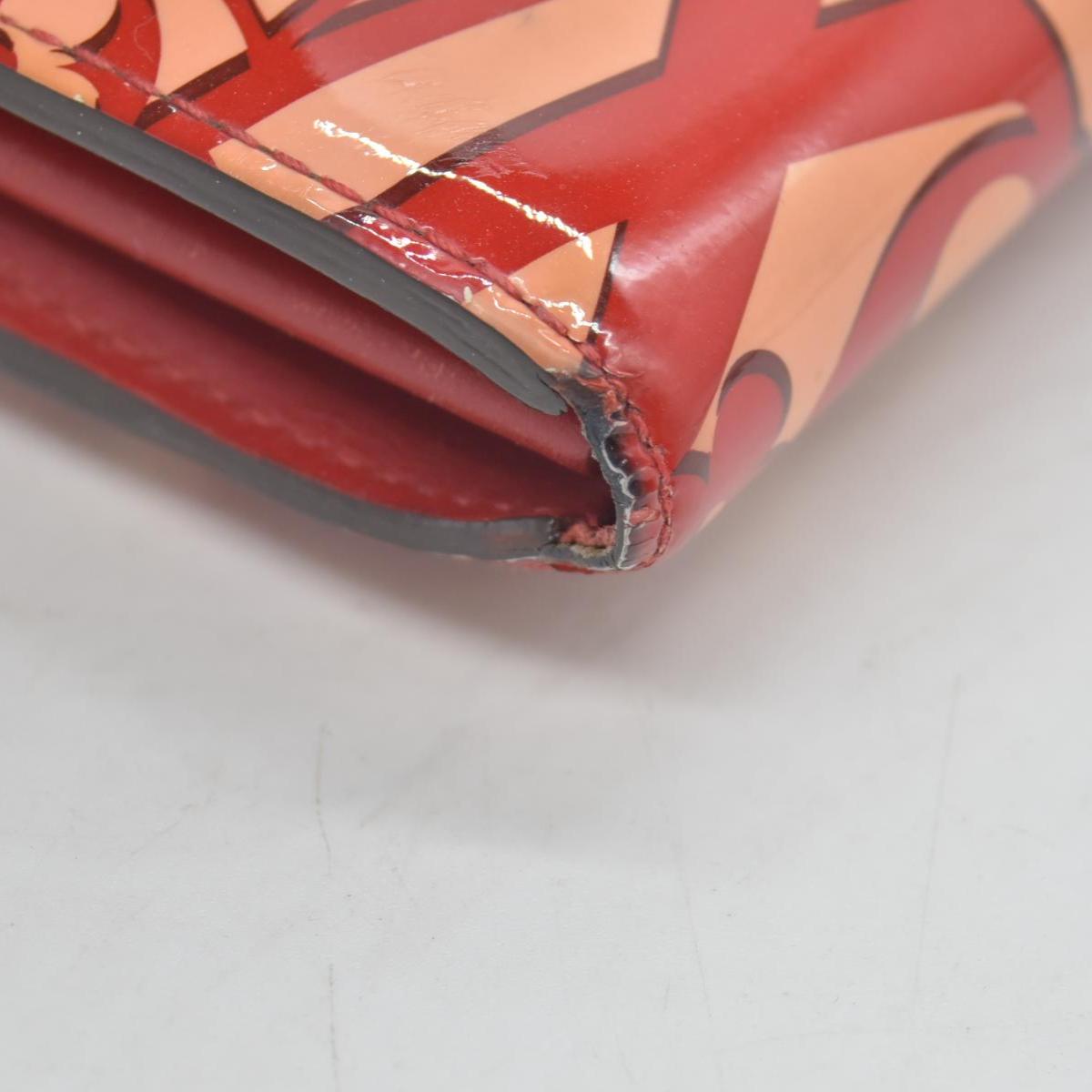 LOUIS VUITTON Vernis Sweet Monogram Sarah Wallet NM Wallet Pomme D'Amour CONSIGNMENT