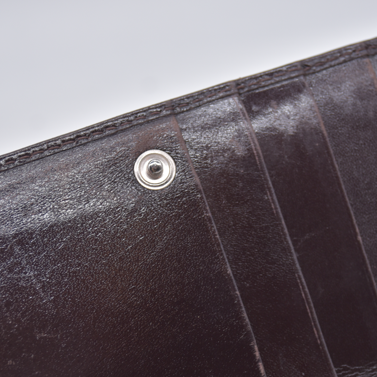 $590 Fendi Zucca Wallet Bifold Compact CONSIGNMENT 10021212
