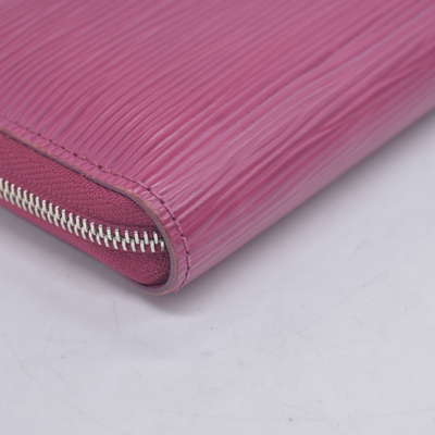 $600 2019 Louis Vuitton Epi Zippy Coin Purse Fuchsia TN1119 CONSIGNMENT 10021213