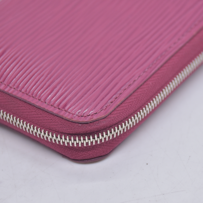 $600 2019 Louis Vuitton Epi Zippy Coin Purse Fuchsia TN1119 CONSIGNMENT 10021213