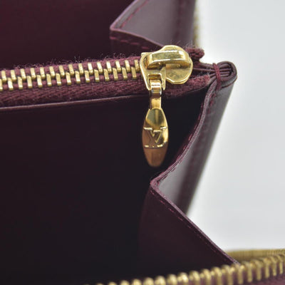$1060 Louis Vuitton Vernis Zippy Wallet Griotte SD4102 CONSIGNMENT